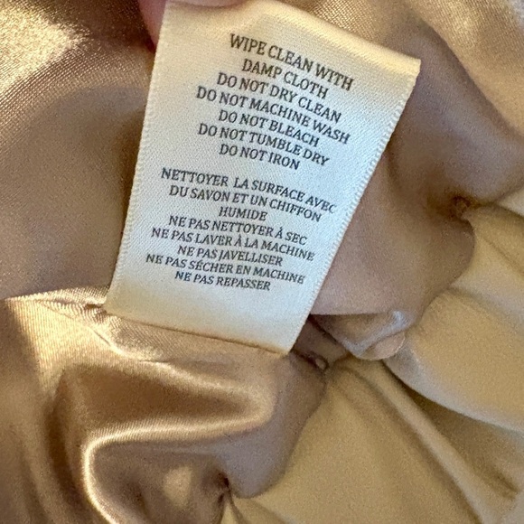 BlankNYC Faux Soft Leather Bomber Jacket, On Me Cream, Womens size Small - Picture 11 of 12